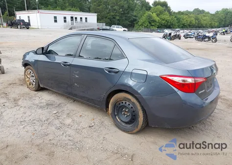 2018 Toyota Corolla Le z USA, uszkodzony, nr VIN 2T1BURHE9JC008882